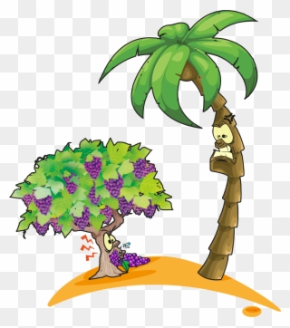 Disputation Poems Are Texts That Feature Discussion - Palm Trees Clipart