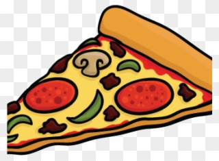 Cheese Pizza Cartoon Png Clip Transparent Library - Cartoon Piece Of Pizza
