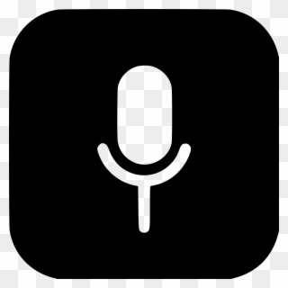 Mic Recoder Voice Sound Microphone Speak Png - Make Up Icon Png White Clipart