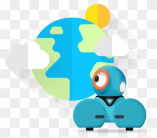 Get Started With Dash & Dot - Dash Robot Clip Art - Png Download