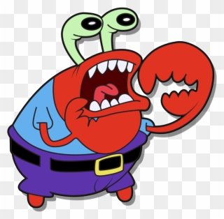 Obey Clipart Mouth - Mister Krabs - Png Download