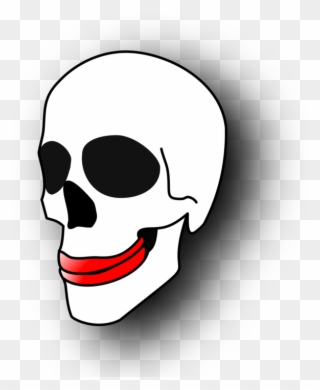 All Photo Png Clipart - Skull With Lips Transparent Png