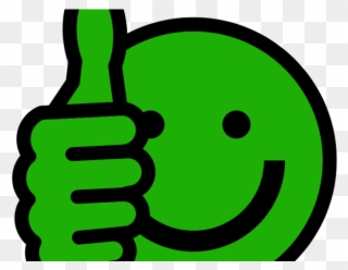 Smiley Clipart Thumbs Up - Good Attitude Clip Art - Png Download