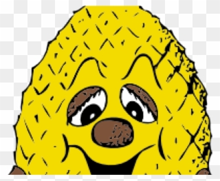 Smileys Clipart Pineapple - Cartoon Pineapple Shower Curtain - Png Download