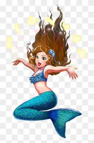 Destiny And Jia Cooper And I Were Nearly Home Before - Mermaid Clipart