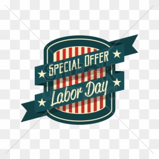 Vector Graphics Clipart United States Of America - Labor Day Special - Png Download