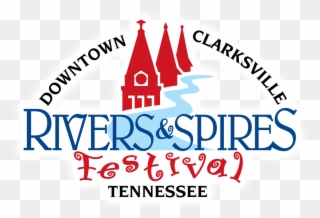 Clarksville - Rivers And Spires 2011 Clipart