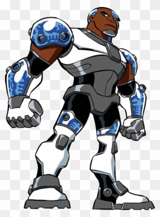 Cyborg Clipart Bionic - Teen Titans 2003 Cyborg - Png Download