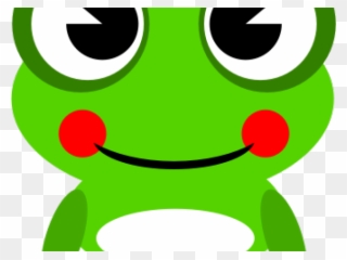 Frogs Clipart Cartoon - Cute Frog Face Cartoon - Png Download