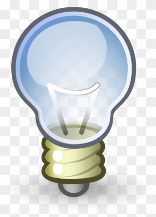 Open - Light Bulb Icon Clipart
