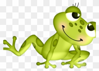 Green Frog Clipart Girl - Imagenes De Sapos Png Transparent Png