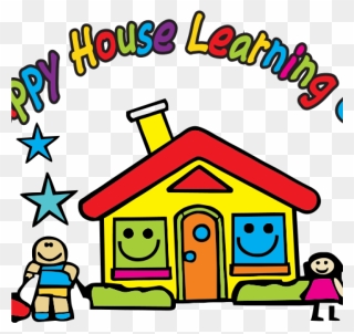 Daycare Clip Art Pizza Clipart Graphics Illustrations - Happy House - Png Download