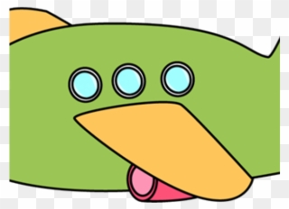 Cute Aeroplane Clipart - Png Download