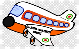 Aeroplane Cartoon Png Clipart Airplane Clip Art - Cartoon Aeroplane Transparent Background