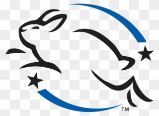 Leaping Bunny Logo - Cruelty Free International Logo Png Clipart