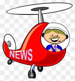Helicopter Clipart Airplane - Fly A Helicopter Clipart - Png Download