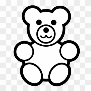 Money Bag Clipart - Easy Teddy Bear To Draw - Png Download