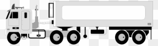 Kisspng Peterbilt Car Semi Trailer Truck Clip Art Lorry - Big Rig Clip Art Transparent Png
