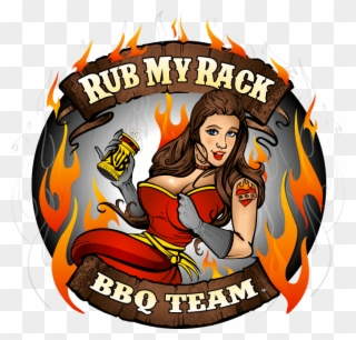 Follow Rub My Rack Bbq On Facebook - Illustration Clipart