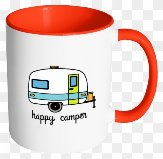 Happy Camper Coffee Mug - Mug Clipart