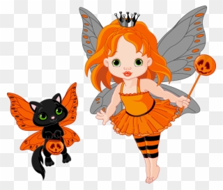 Cute Angel Free Clipart Imagens Png Pinterest Angel20 - Halloween Fairy Clipart Transparent Png