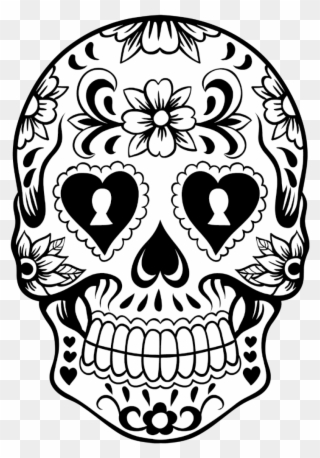 Download Free Png Sugar Skull Clip Art Download Pinclipart