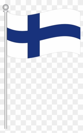 Finland Flag Clipart Spring - Finlands Flagga Png Transparent Png