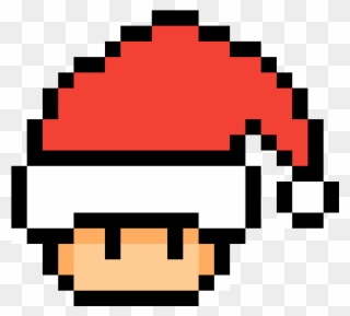 Feliz Navidad - Super Mario Mushroom Png Clipart