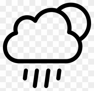 Rainy Weather Symbol Comments - Freezing Rain Icon Clipart