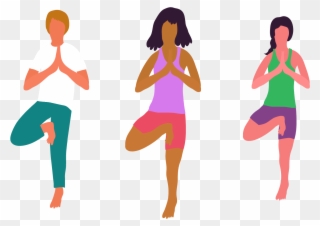 These Simple Explanations And Illustrated Sequences - Yoga Thank You Gif Clipart