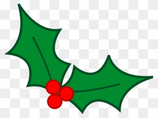 Christmas Ornament Clipart Corner Border - Clip Art Holly - Png Download