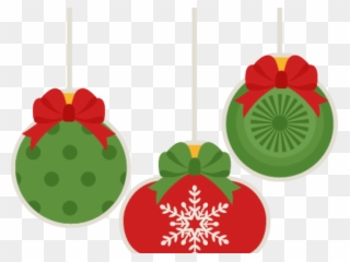 Christmas Ornament Clipart Orniment - Cute Ornament Christmas Clipart - Png Download