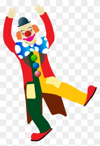 Clown Clipart Trapeze Artist - Clown - Png Download