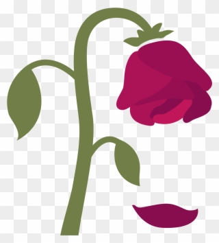 File Emoji U F Wikimedia Commons Open - Wilted Flower Vector Clipart