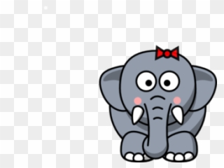 Original - Cartoon Elephant Vector Art Free Clipart