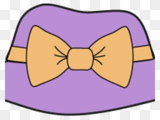 Girl Clipart Purple - Girls Hat Clipart - Png Download