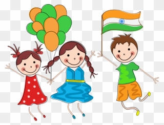 Indian Day Child Republic - Independence Day India Balloons Clipart