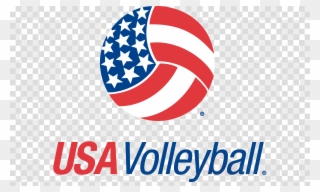 Usa Volleyball Logo Clipart Usa Volleyball United States - Usa Volleyball Logo - Png Download