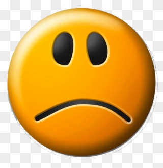 Self Pity Smiley Clip Art Face Transprent - Sad Face - Png Download