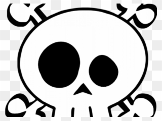 Skull Clipart Transparent Background - Girl Skull And Bones - Png Download