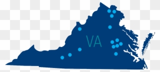 Access Capital Hcare - Virginia 2018 Election Map Clipart