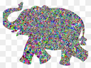 Asian Elephant Clipart File - Elephant - Png Download