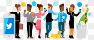 Celebrate Clipart Social Event - Community In Social Media - Png Download