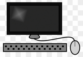 Pc Clipart Computer Monitor - Pc Clipart - Png Download