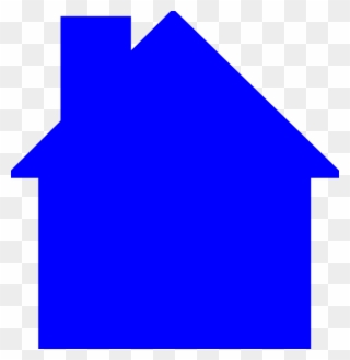 House Logo Blue Clip Art At Clkercom Vector Clip Art - Clip Art - Png Download