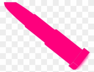 Lipstick Clipart Pink Lipstick - Clip Art Pink Lipstick - Png Download