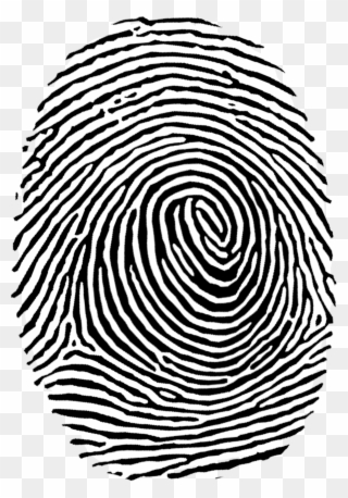 Finger Print Clip Art - Png Download