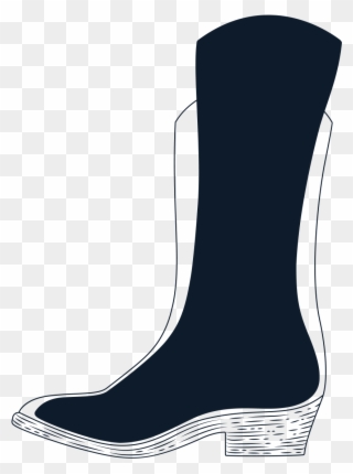 Foot In - Rain Boot Clipart