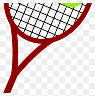 Tennis Clipart Racquetball Racket - Tennis Ball And Racket Clip Art - Png Download