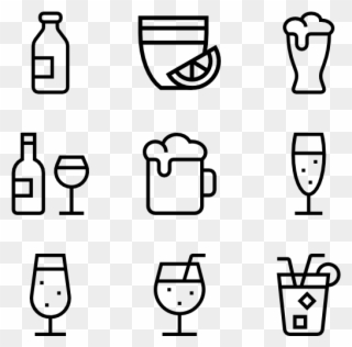 Drinks - Cleaning Icons Png Clipart